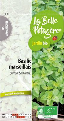 Basilic Marseillais BIO - La Belle Potagère