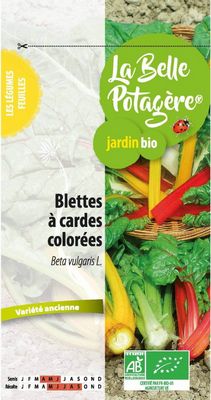 Blettes à cardes colorées BIO - La Belle Potagère