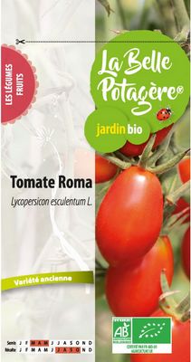 Tomate Roma BIO - La Belle Potagère